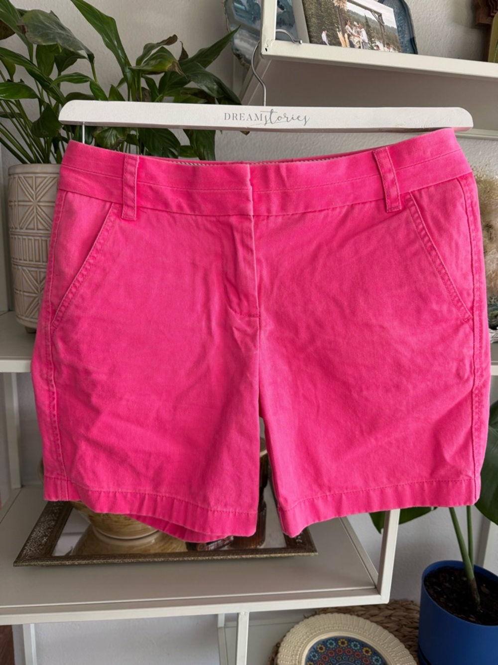 J. Crew Hot Pink Women's Bermuda Shorts